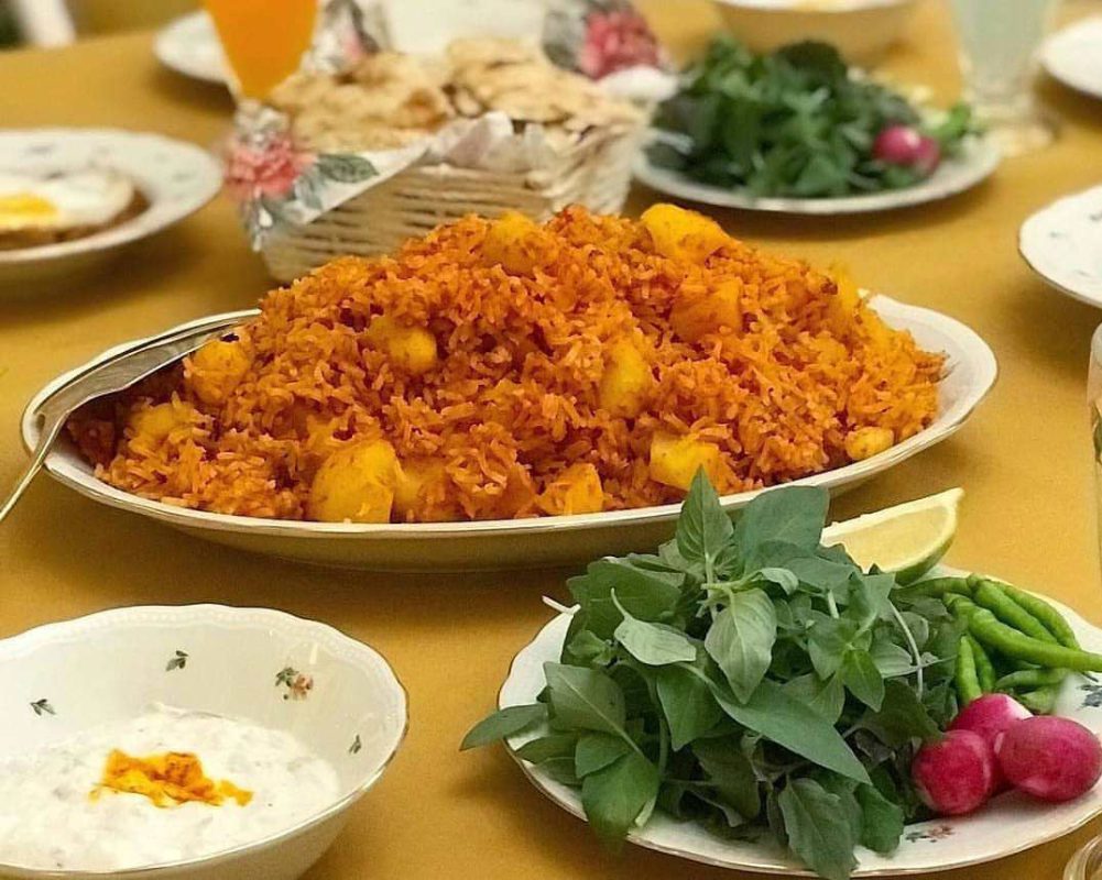طرز پخت استانبولی پلو