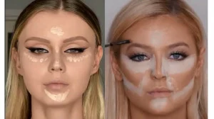 میکاپ برای صورت گرد