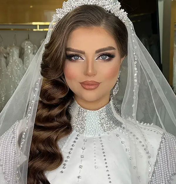 میکاپ برای صورت گرد
